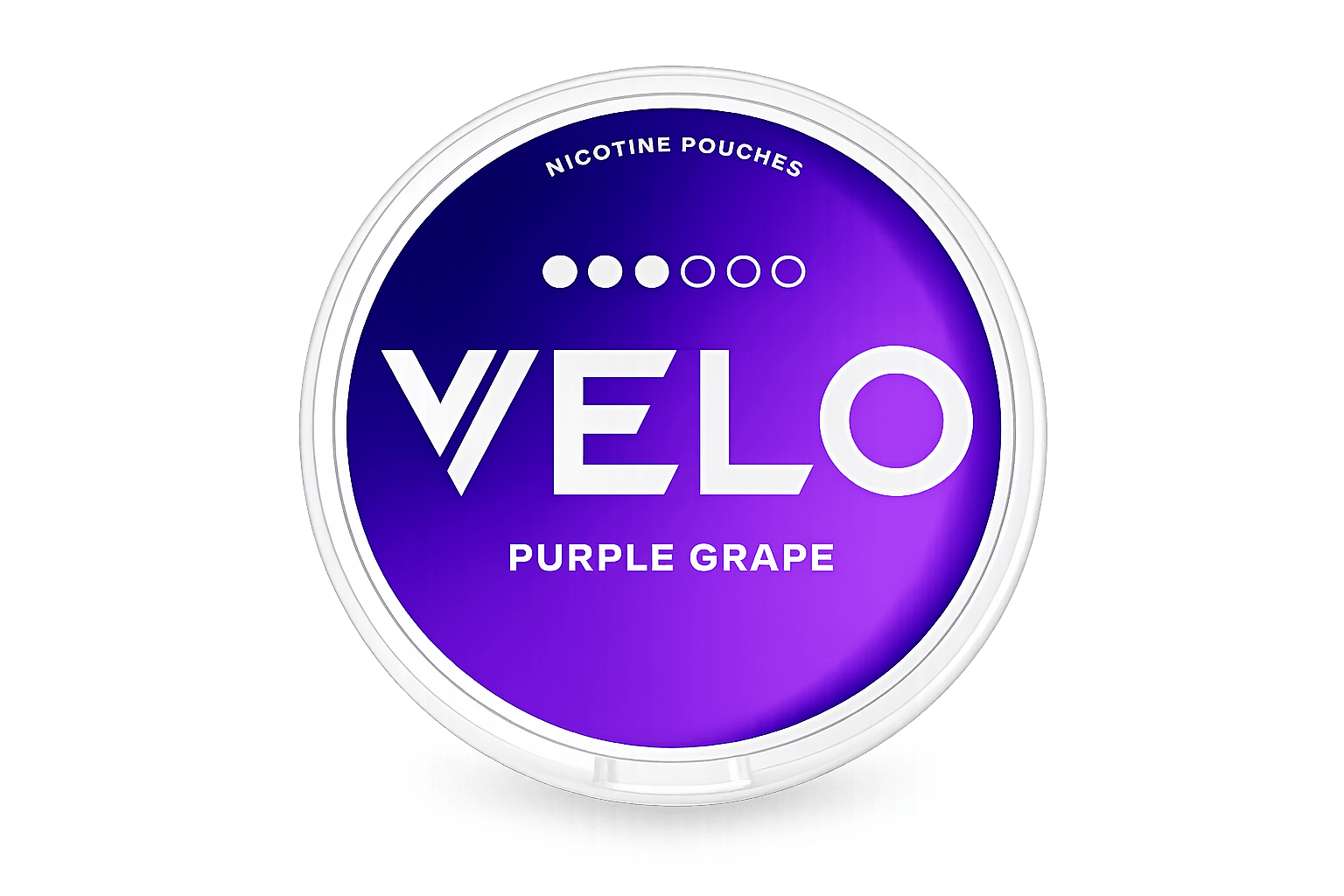 Velo Purple Grape nicotine pouches tin