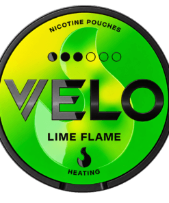 Velo Lime Flame 10 mg nicotine pouches tin