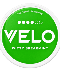 Velo Witty Spearmint 11 mg nicotine pouches tin