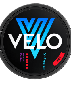 Velo X-Freeze 20 mg nicotine pouches tin