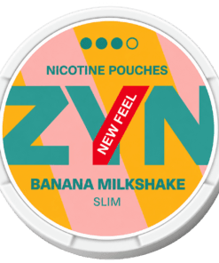 Zyn Banana Milkshake 9 mg nicotine pouches tin