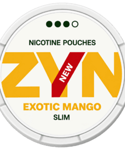Zyn Exotic Mango 9 mg nicotine pouches tin
