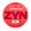 Zyn Lychee Ice 11 mg nicotine pouches tin