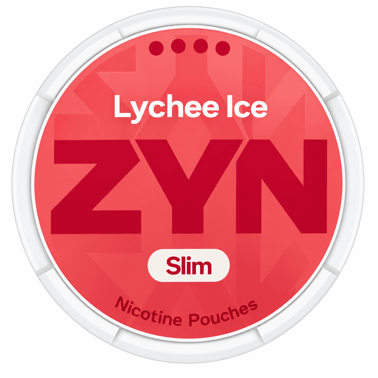 Zyn Lychee Ice 11 mg nicotine pouches tin
