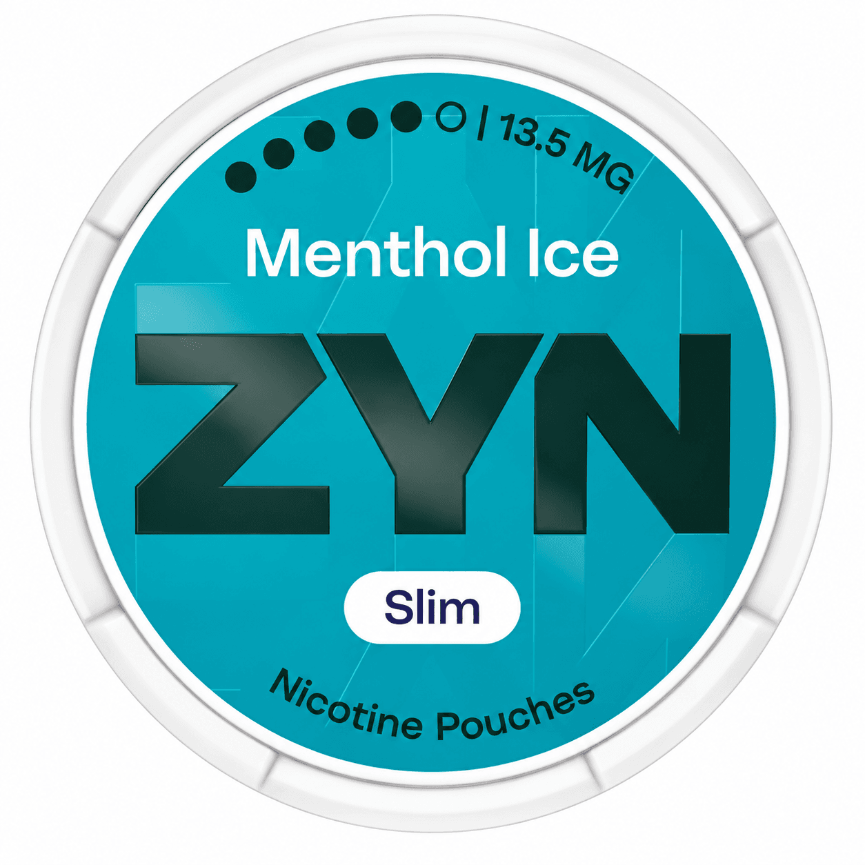 Zyn Menthol Ice 13 mg nicotine pouches tin