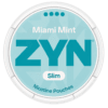 Zyn Miami Mint 11 mg nicotine pouches tin