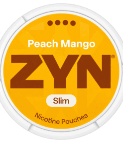 Zyn Peach Mango 11 mg nicotine pouches tin